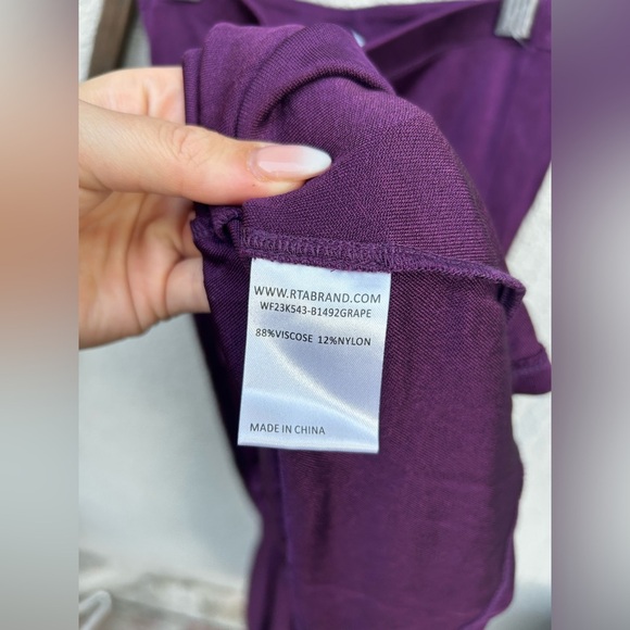 RTA Maxi Skirt in Grape - Picture 8 of 11